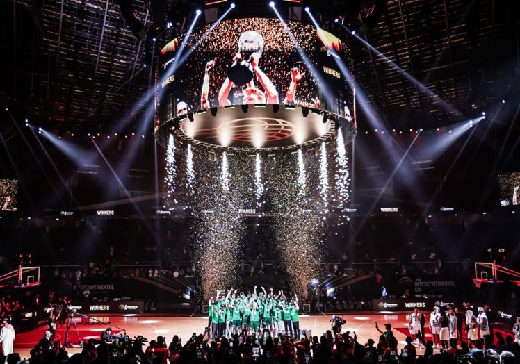 El Unicaja, campeón de la Intercontinental en Singapur.