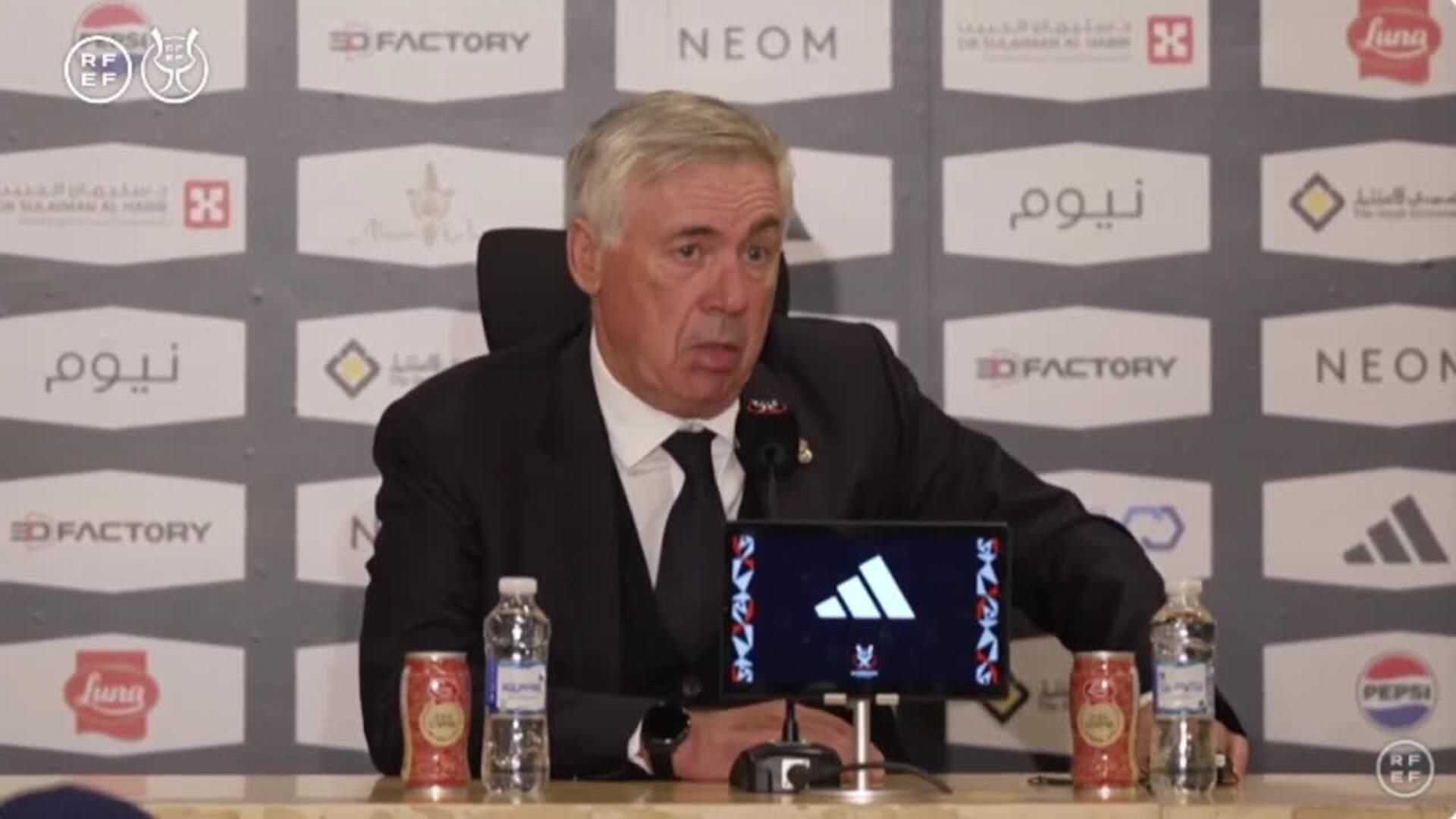 Carlo Ancelotti: "El desgaste físico ha sido tremendo"