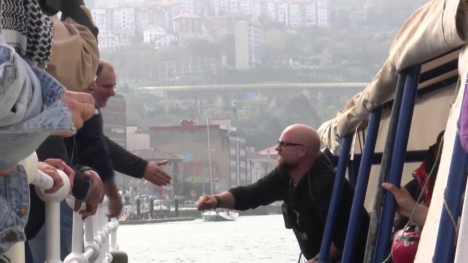 El Aita Mari recala en Bilbao tras su 12ª misión de ayuda humanitaria