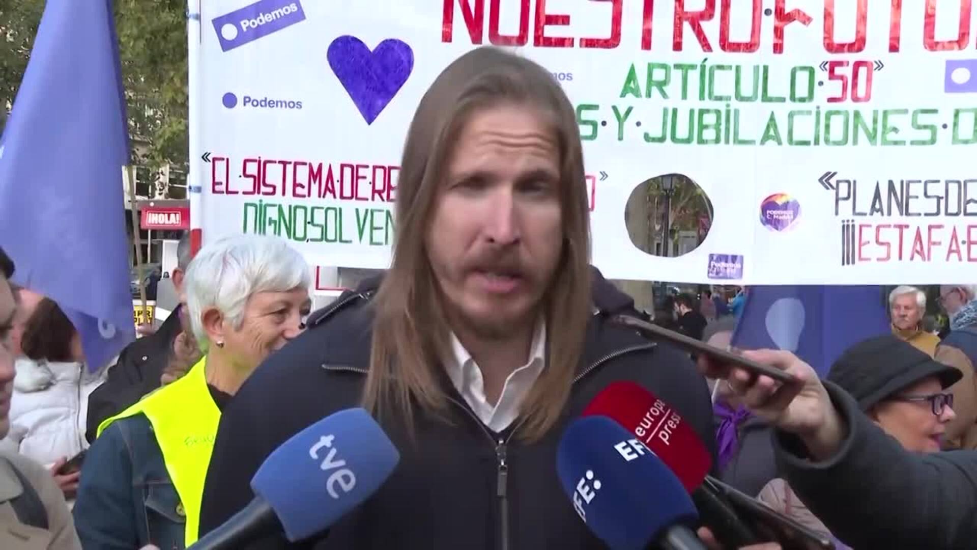 Podemos respalda a las víctimas de agresiones sexuales tras la dimisión de Errejón