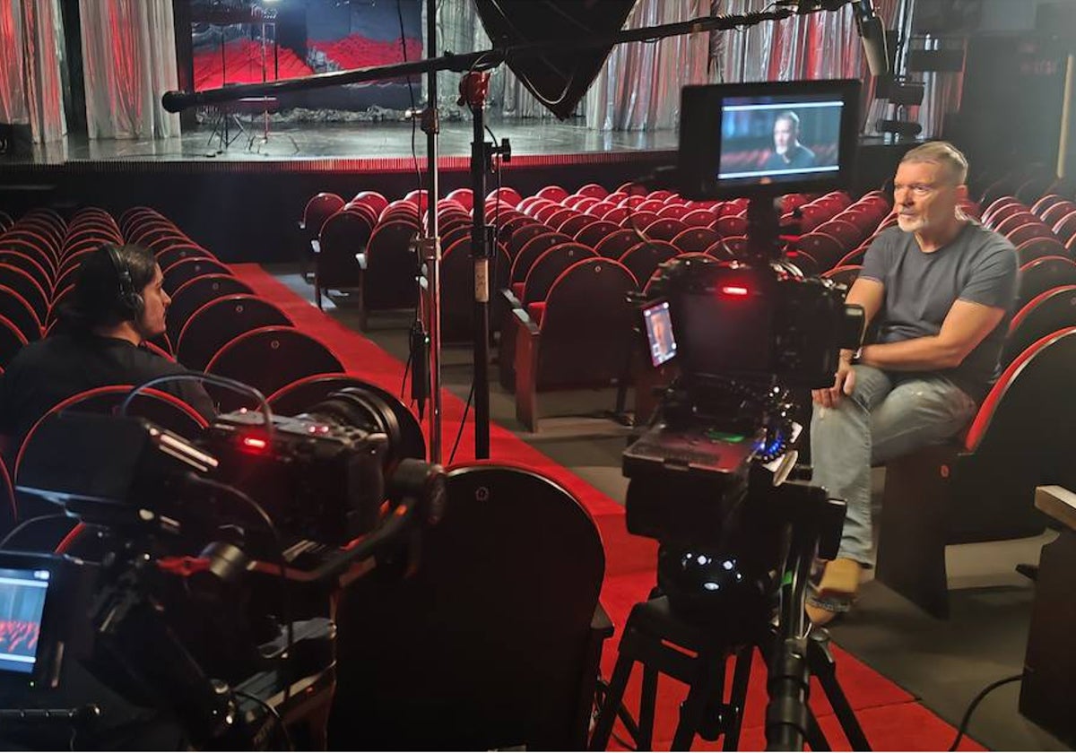 Un documental retrata el sueño de Antonio Banderas de un teatro en Málaga a través de su último espectáculo