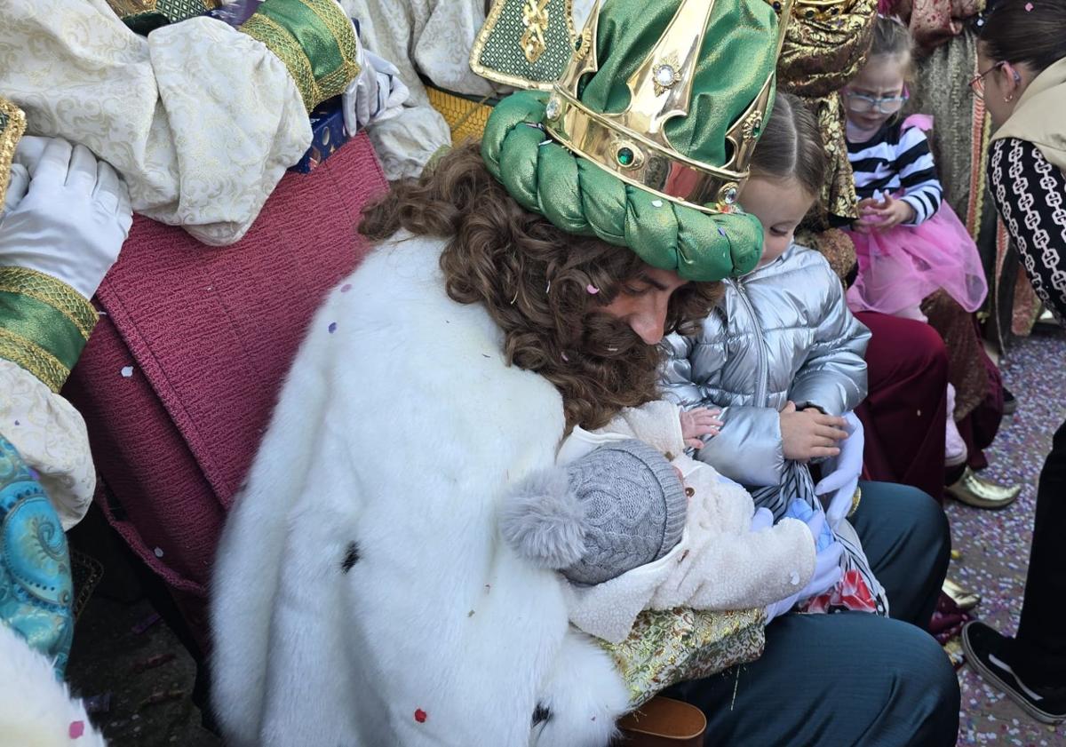 Imagen principal - María, con 105 años, en Ronda: «A los Reyes Magos les pido mucha salud, nada más»