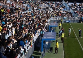 Entrenamiento a puertas abiertas del Málaga