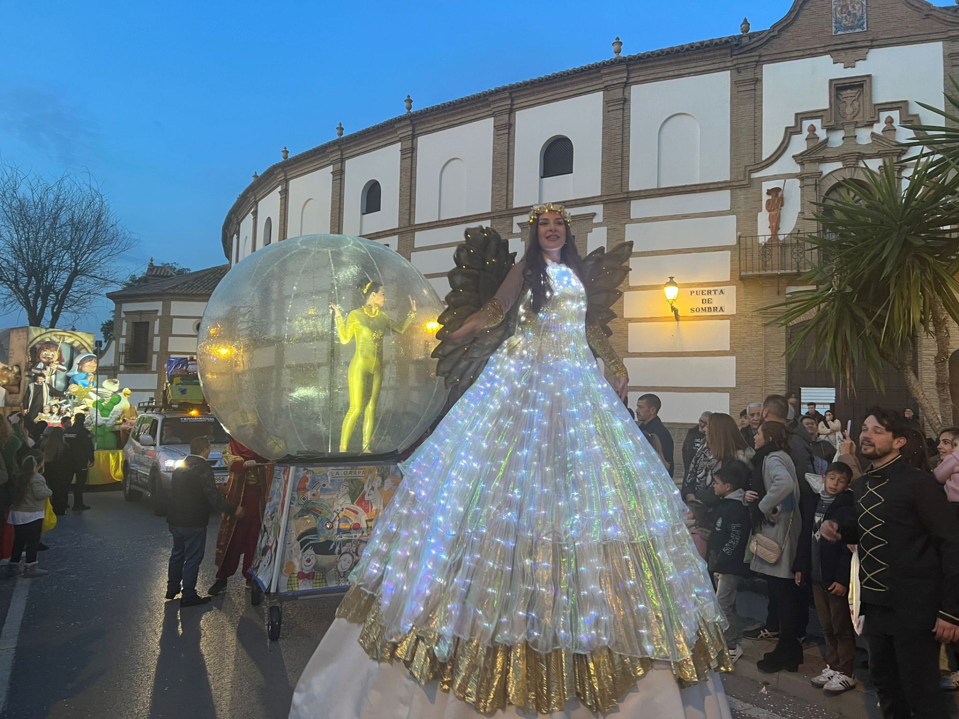 Cabalgata de Reyes en Antequera.