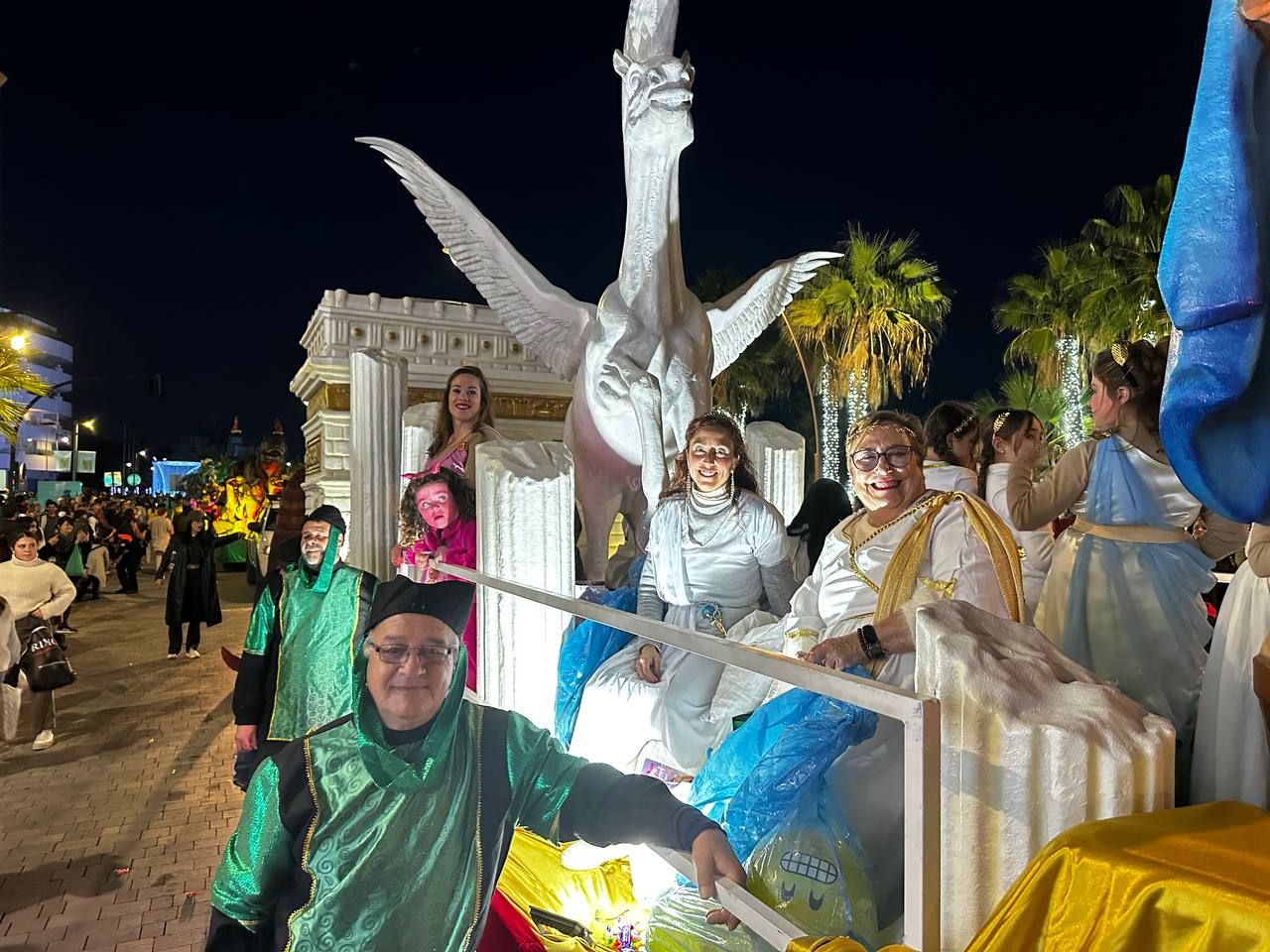 Cabalgata de Reyes en Estepona.