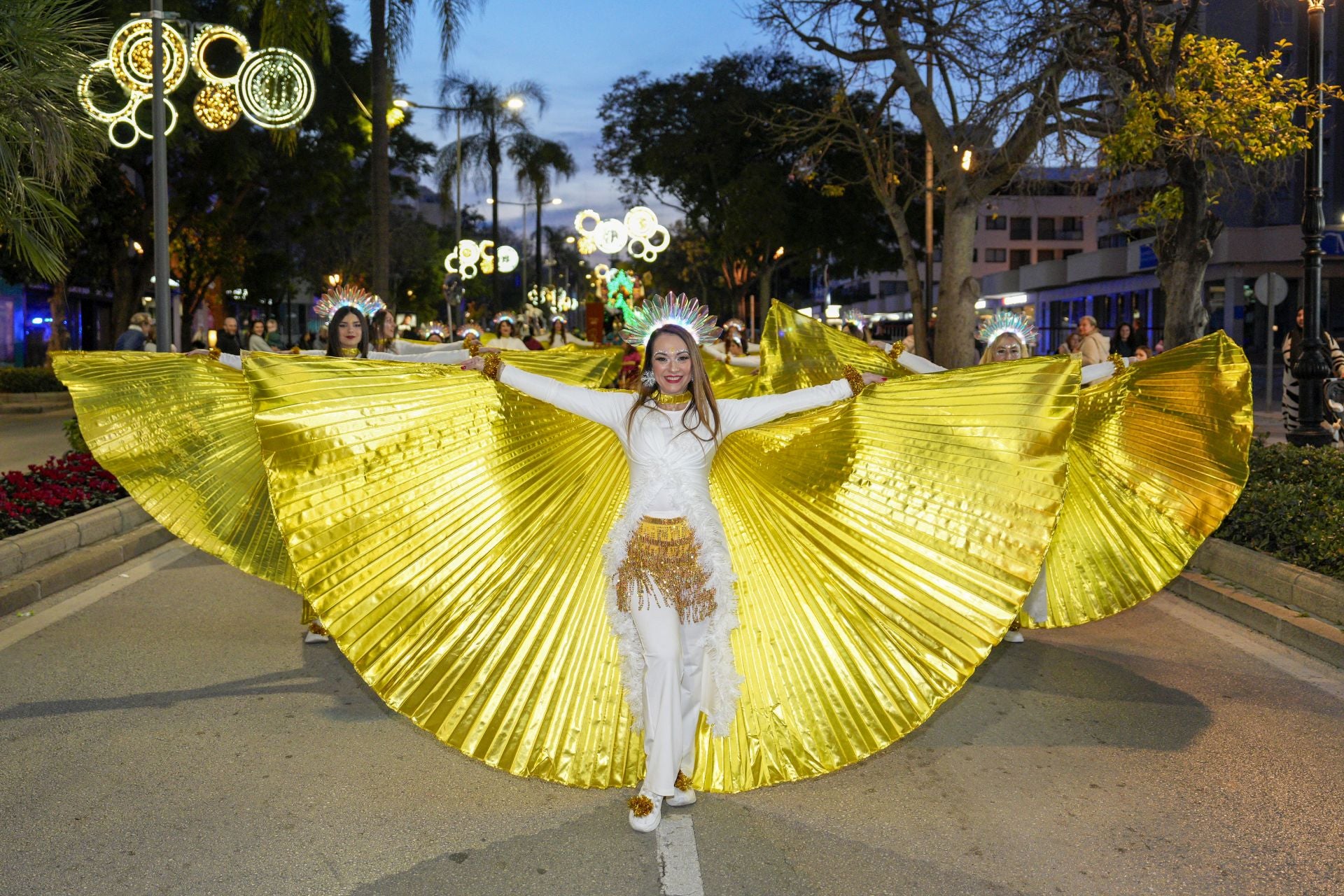 Cabalgata de Reyes en Marbella.