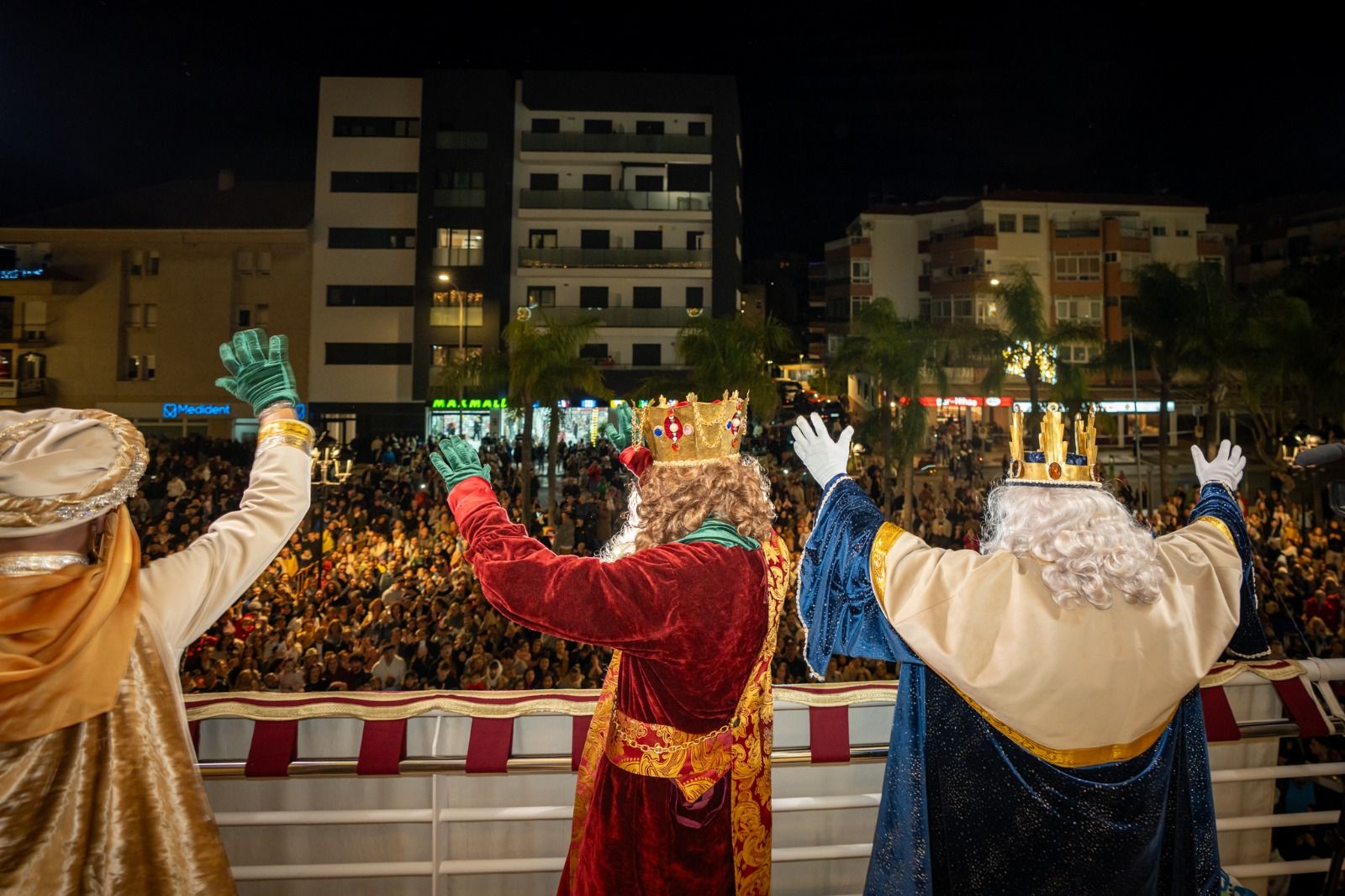 Cabalgata de Reyes en Torremolinos.