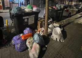 Vista de la calle Victoria esta semana.