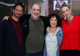 Samuel Pinazo, Karra Elejalde, Cristina Marcos, Violeta Salama y Lydia Palencia, equipo al frente de 'Cataratas'.