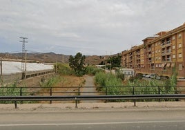 Imagen del cauce del río Güi, en el límite entre Torrox y Lagos, en Vélez-Málaga.