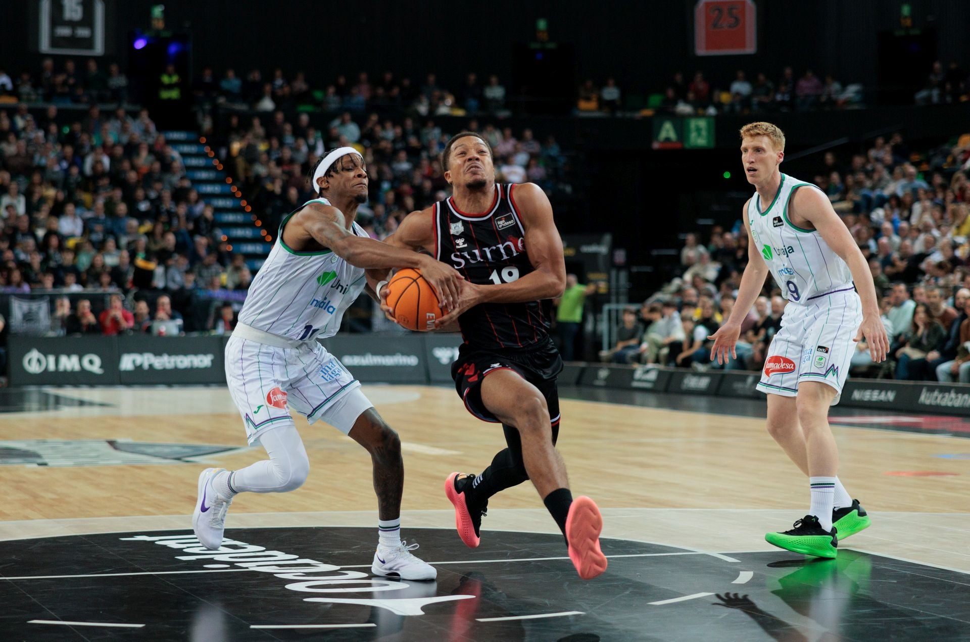 El Bilbao Basket-Unicaja, en imágenes