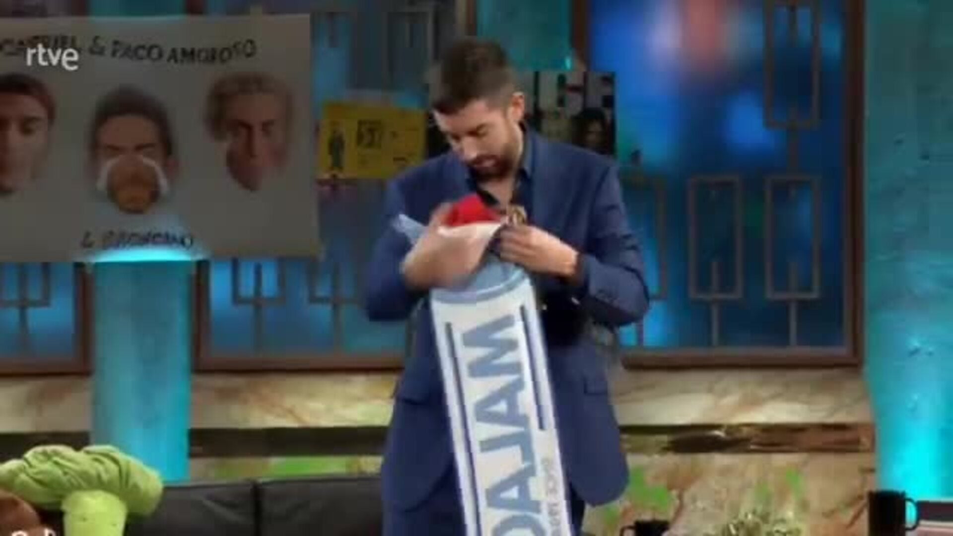 El Málaga, presente en el programa 'La Revuelta'