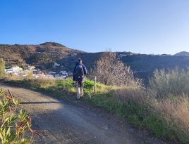 Parte del recorrido justo antes de llegar a Daimalos