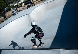 Así es el nuevo skate park de 300 metros en Campanillas