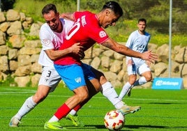 Hugo Rodríguez, jugador del Estepona.