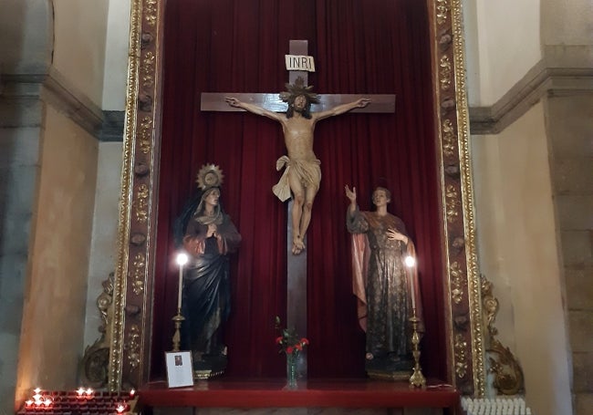 Santísimo Cristo de la Buena Muerte, iglesia del Sagrado Corazón de Jesús, Santiago de Compostela.