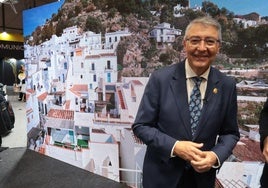 Salado, en el expositor de la Costa del Sol en Fitur.