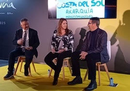 Jorge Martín y Carlos García, durante la presentación de la campaña.