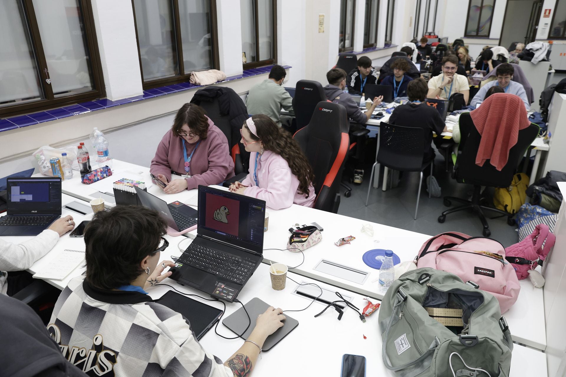 La Global Game Jam en Málaga, en imágenes