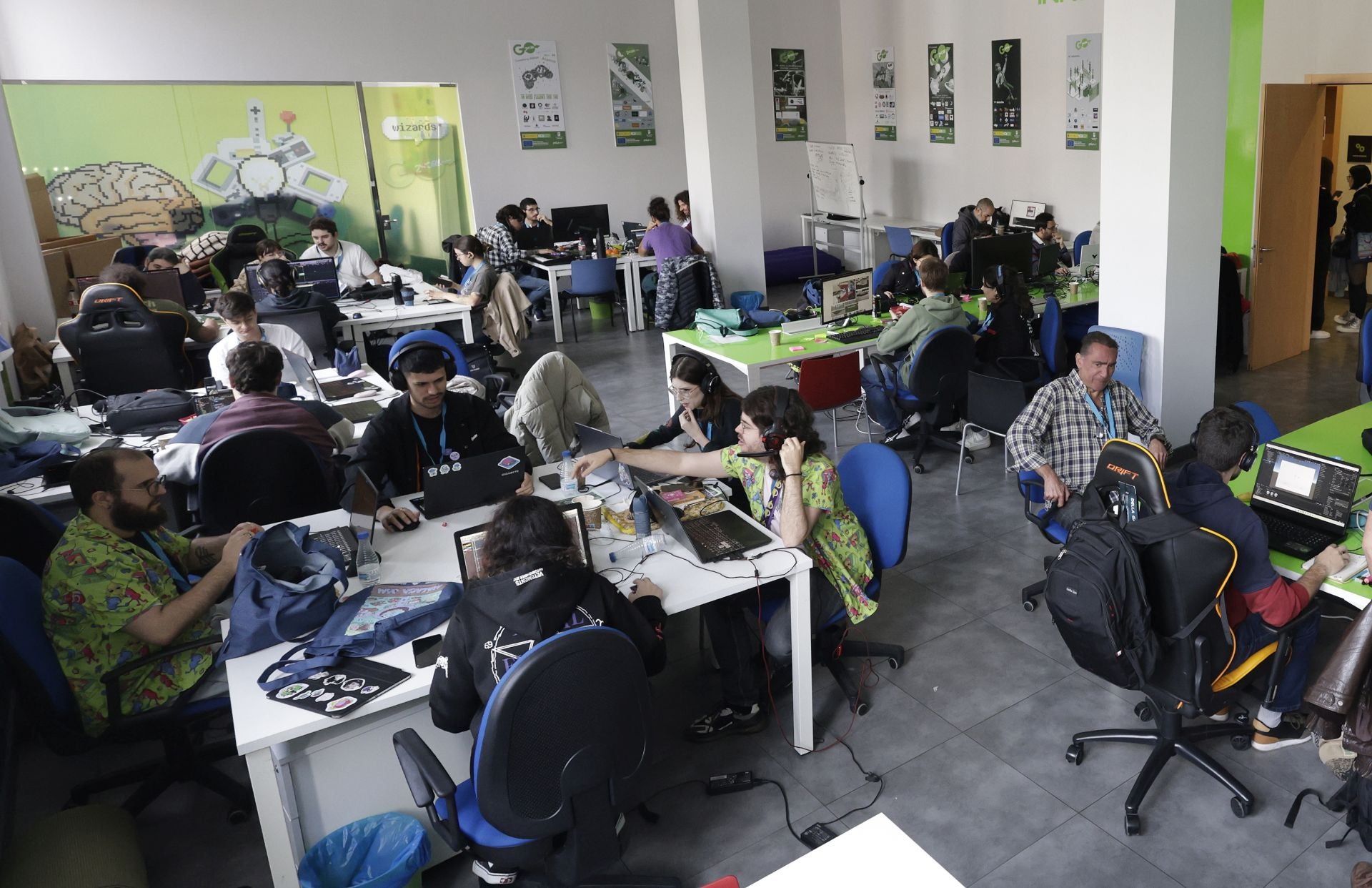 La Global Game Jam en Málaga, en imágenes