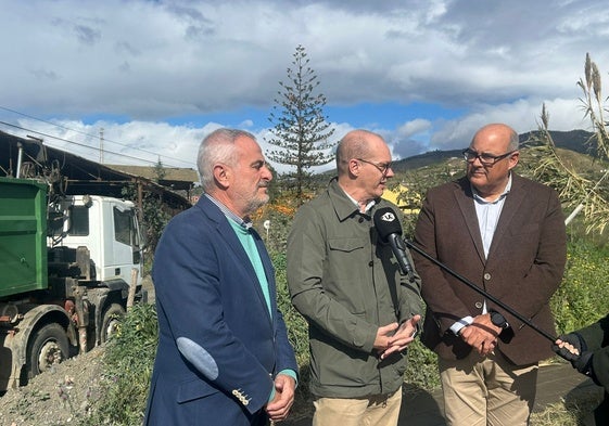 Acto de presentación de las actuaciones desarrolladas en Vélez-Málaga.