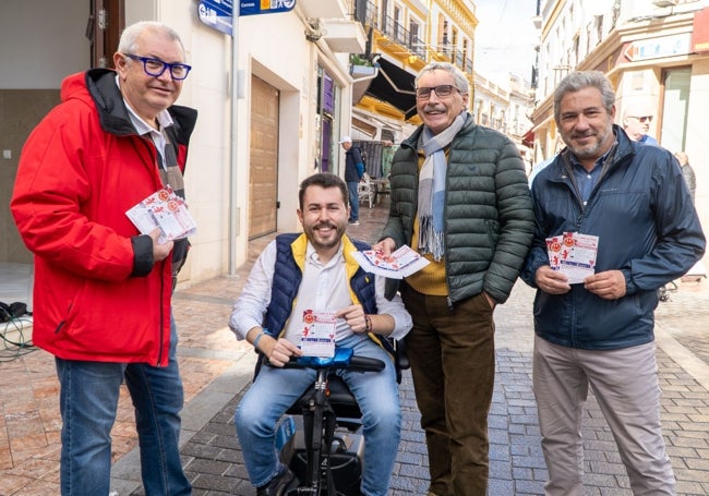 Acto de presentación de las iniciativa comerciales en Nerja por San Valentín.