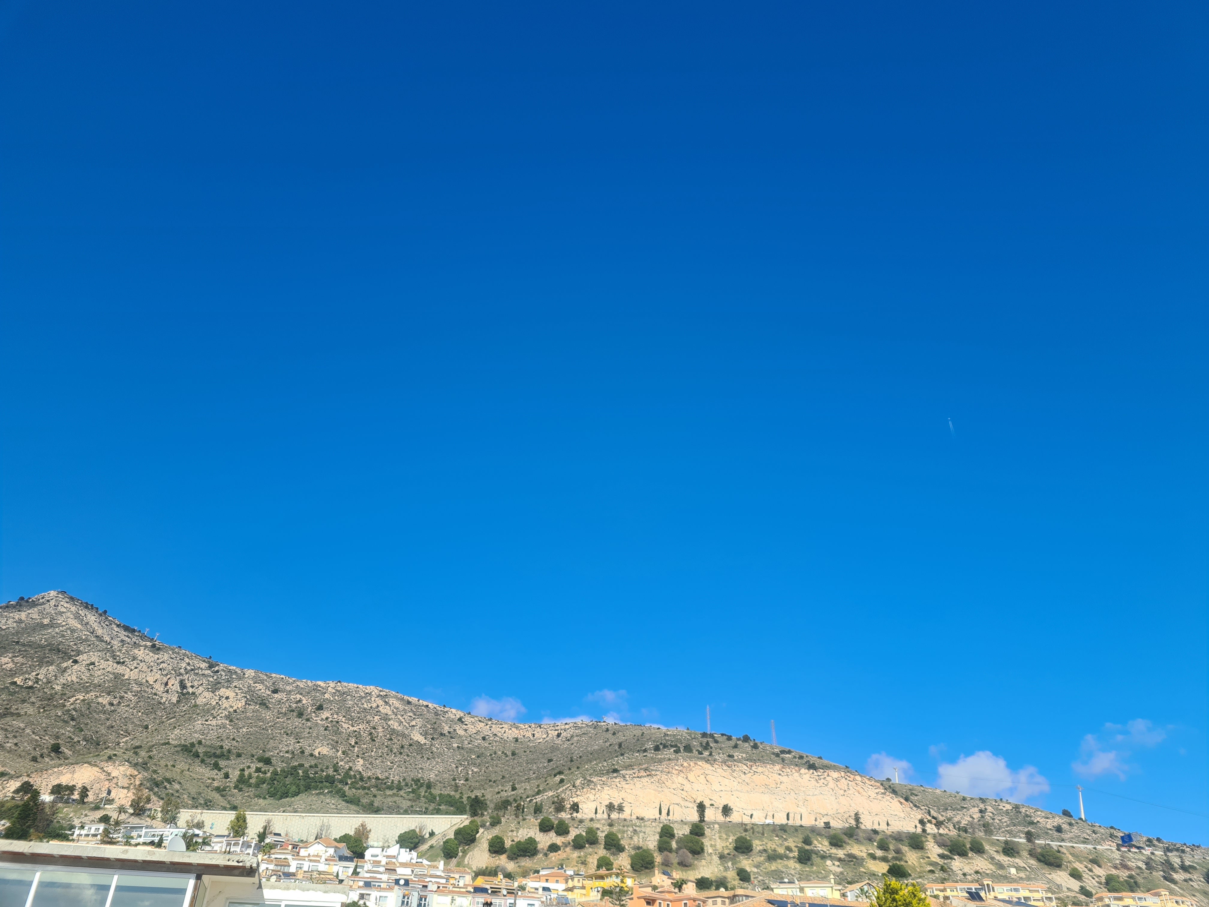 Vista del monte Calamorro desde Arroyo de la Miel.