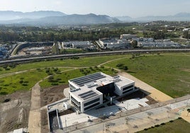 Edificio María Marced, cuyas obras acaban de finalizar en la ampliación del PTA.