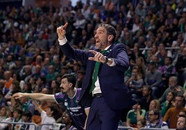 Ibon Navarro, este domingo.