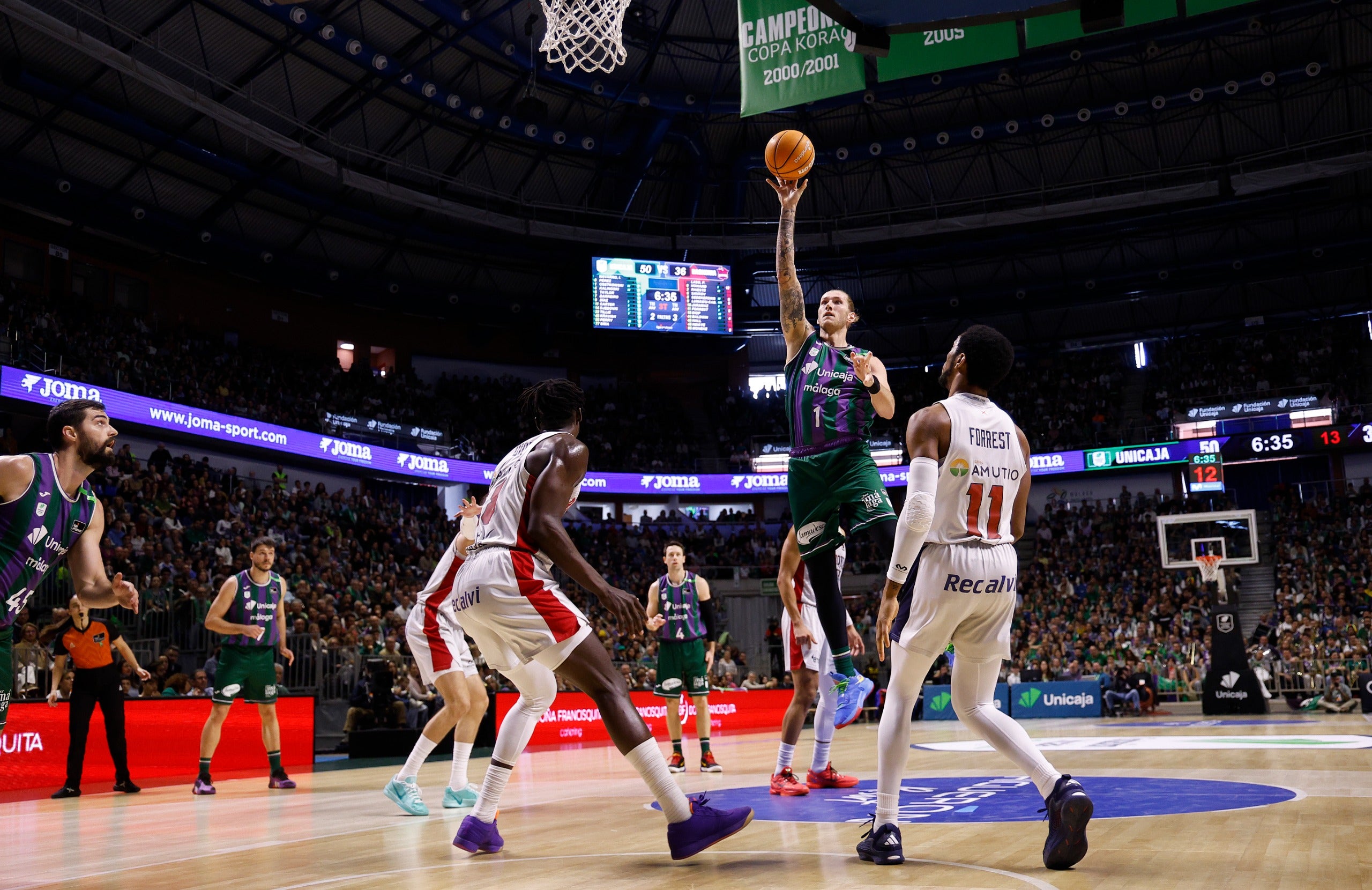 Las mejores fotos del Unicaja-Baskonia