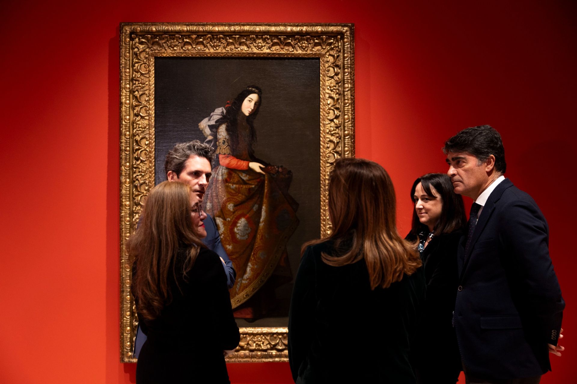 El Museo Carmen Thyssen acoge una muestra dedicada al retrato de la santidad femenina que realizó Zurbarán