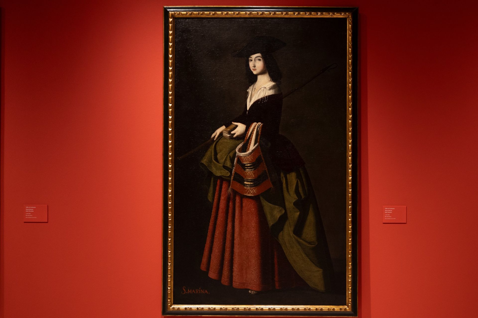 El Museo Carmen Thyssen acoge una muestra dedicada al retrato de la santidad femenina que realizó Zurbarán