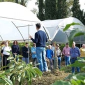 Imagen - Los asistentes tuvieron la oportunidad de descubrir cómo se están aplicando técnicas innovadoras en el riego