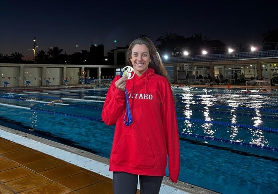 María de Valdés, campeona de España de 5.000 en piscina