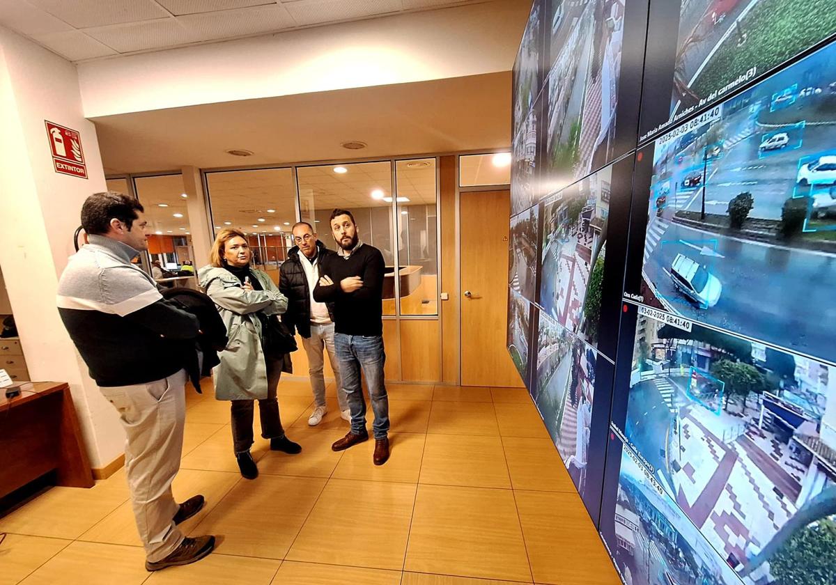 Del Cid, en el centro de emergencias de Torremolinos.