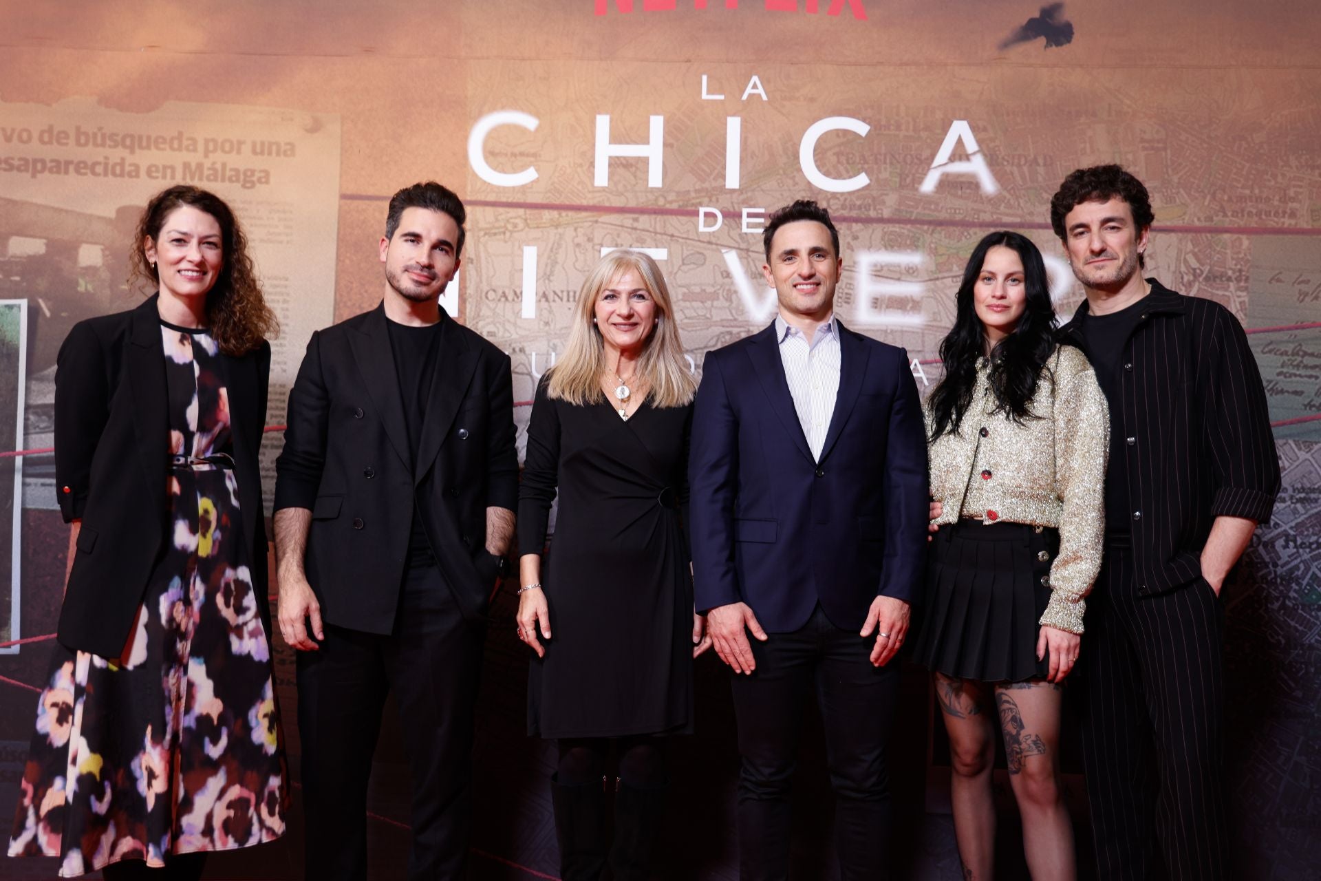 Presentación en Málaga de la segunda temporada de &#039;La chica de la nieve&#039;