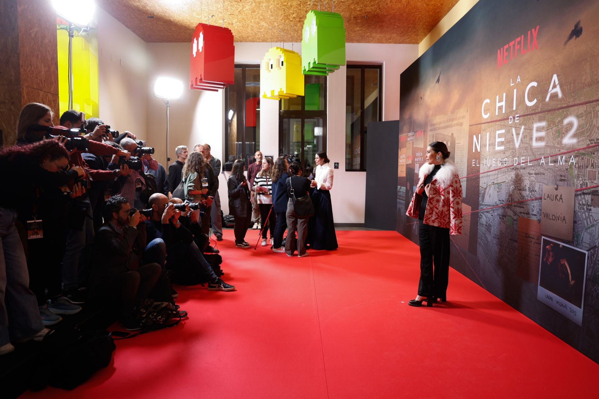 Presentación en Málaga de la segunda temporada de &#039;La chica de la nieve&#039;