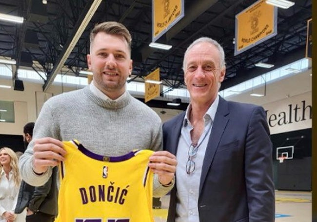 Doncic y Quique Villalobos.