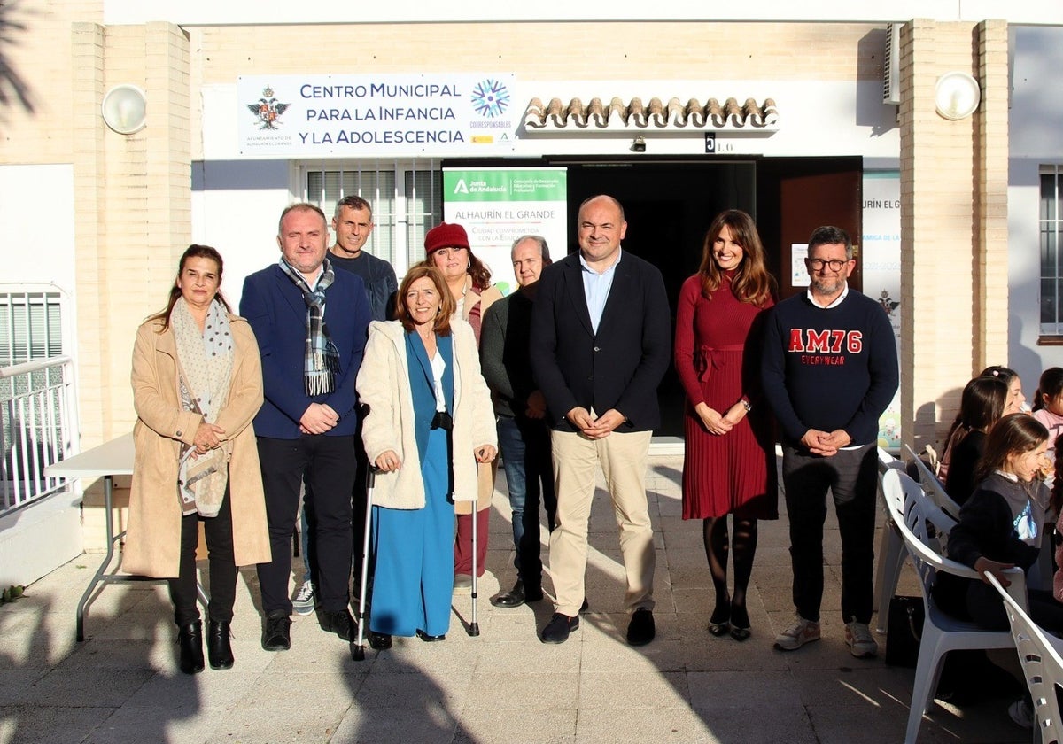 La inauguración del espacio de ocio.