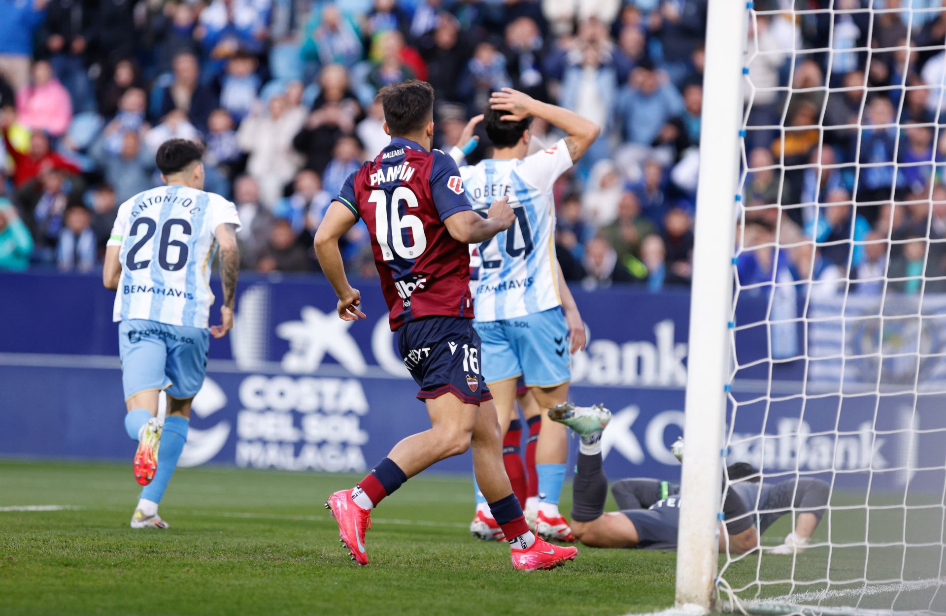 Las mejores imágenes del Málaga-Levante