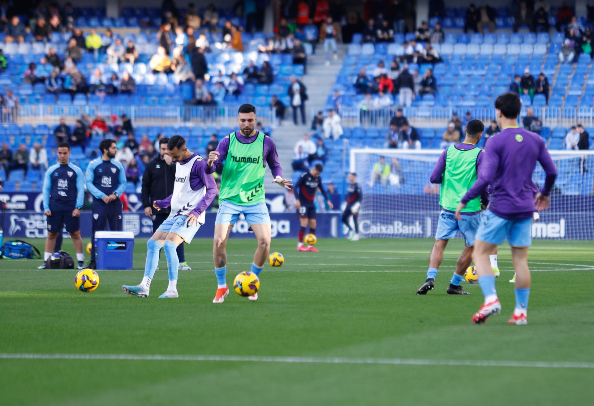 Las mejores imágenes del Málaga-Levante