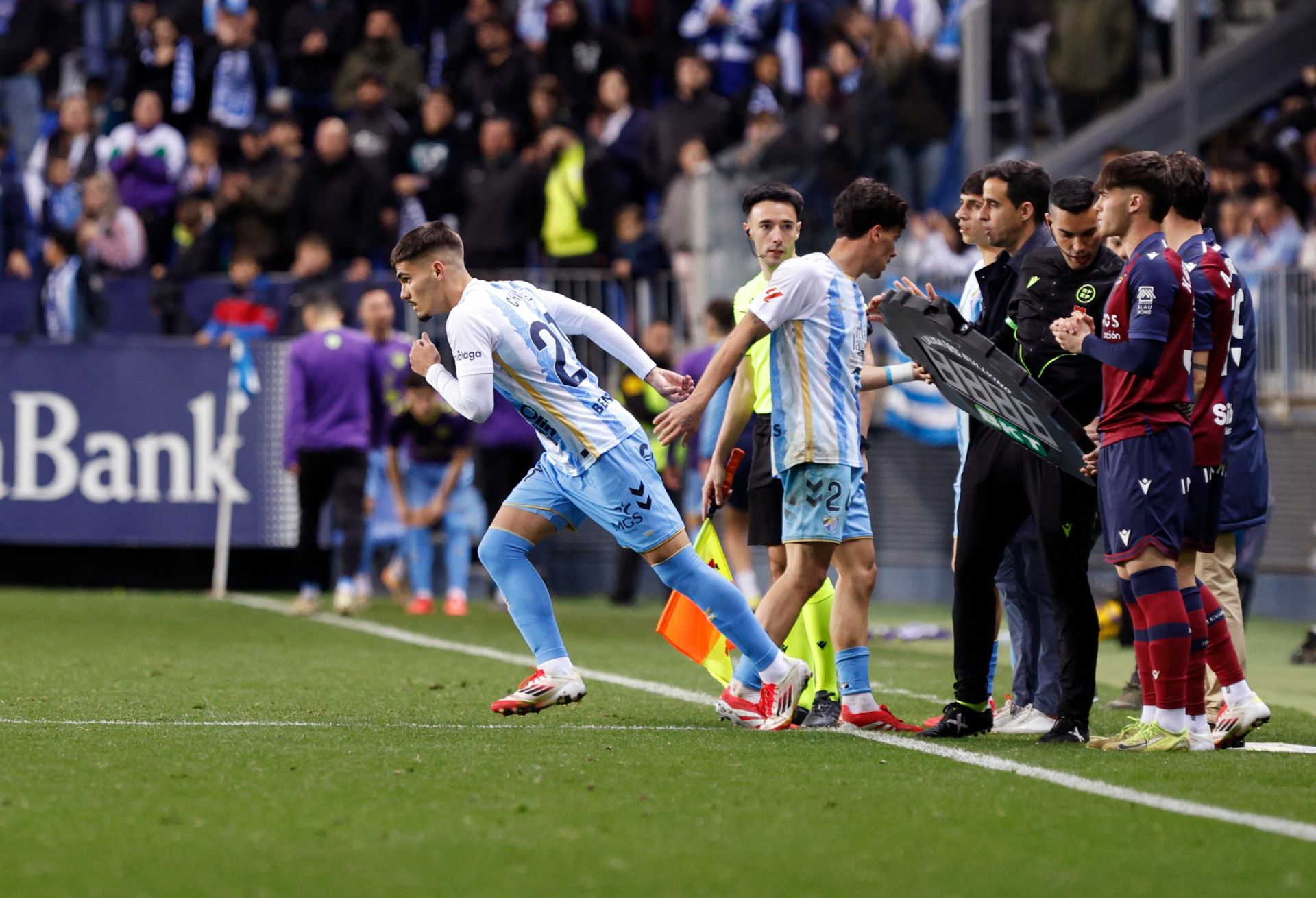 Las mejores imágenes del Málaga-Levante