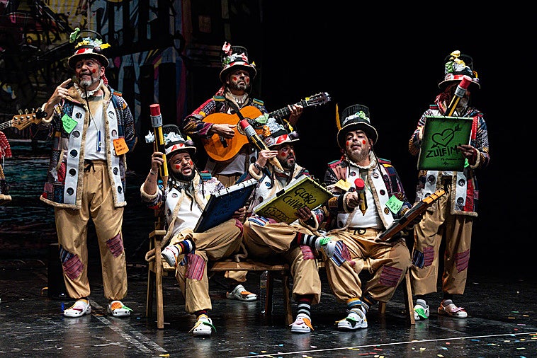 Noche de regresos en la segunda preliminar del Carnaval de Málaga