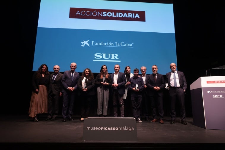 La gala de Acción Solidaria reconoce a asociaciones y entidades malagueñas