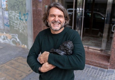 Salva Reina, con el Goya en Málaga: «Lo más loco es que acabé en el hospital porque me fastidié la rodilla de la alegría»