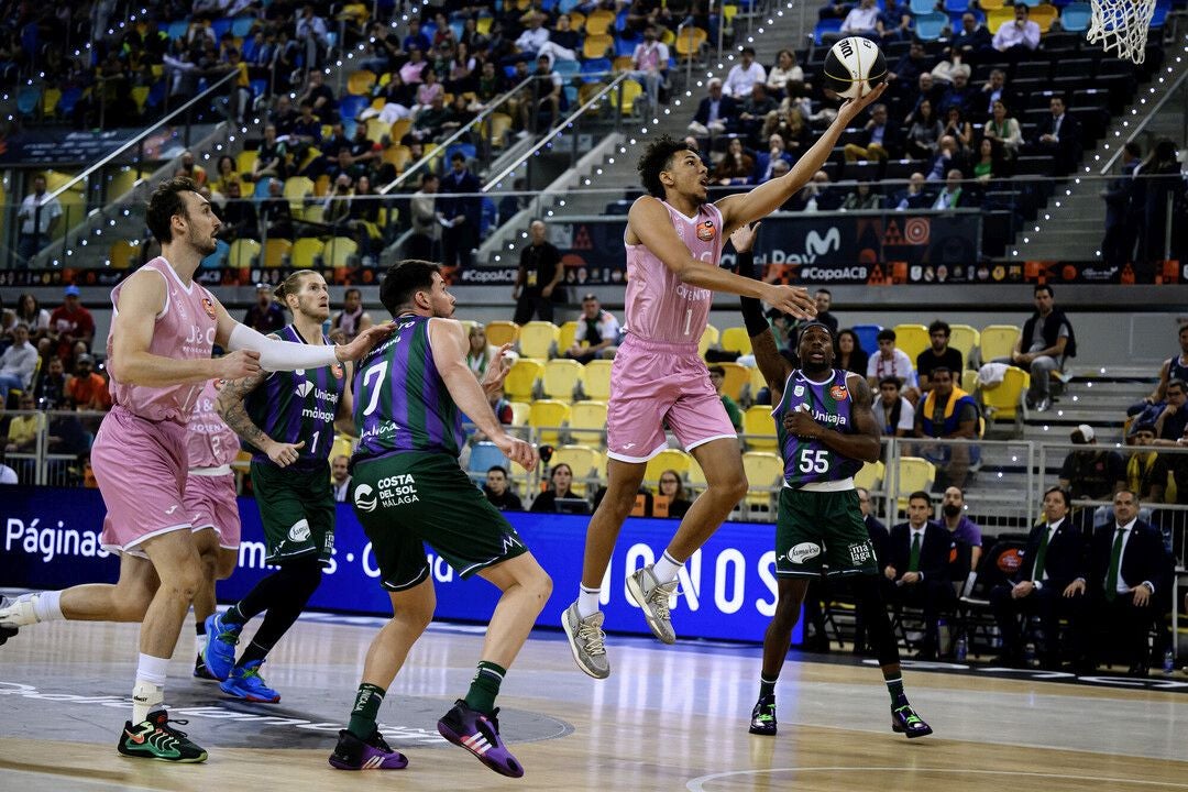 El Unicaja-Joventut de Copa del Rey, en imágenes