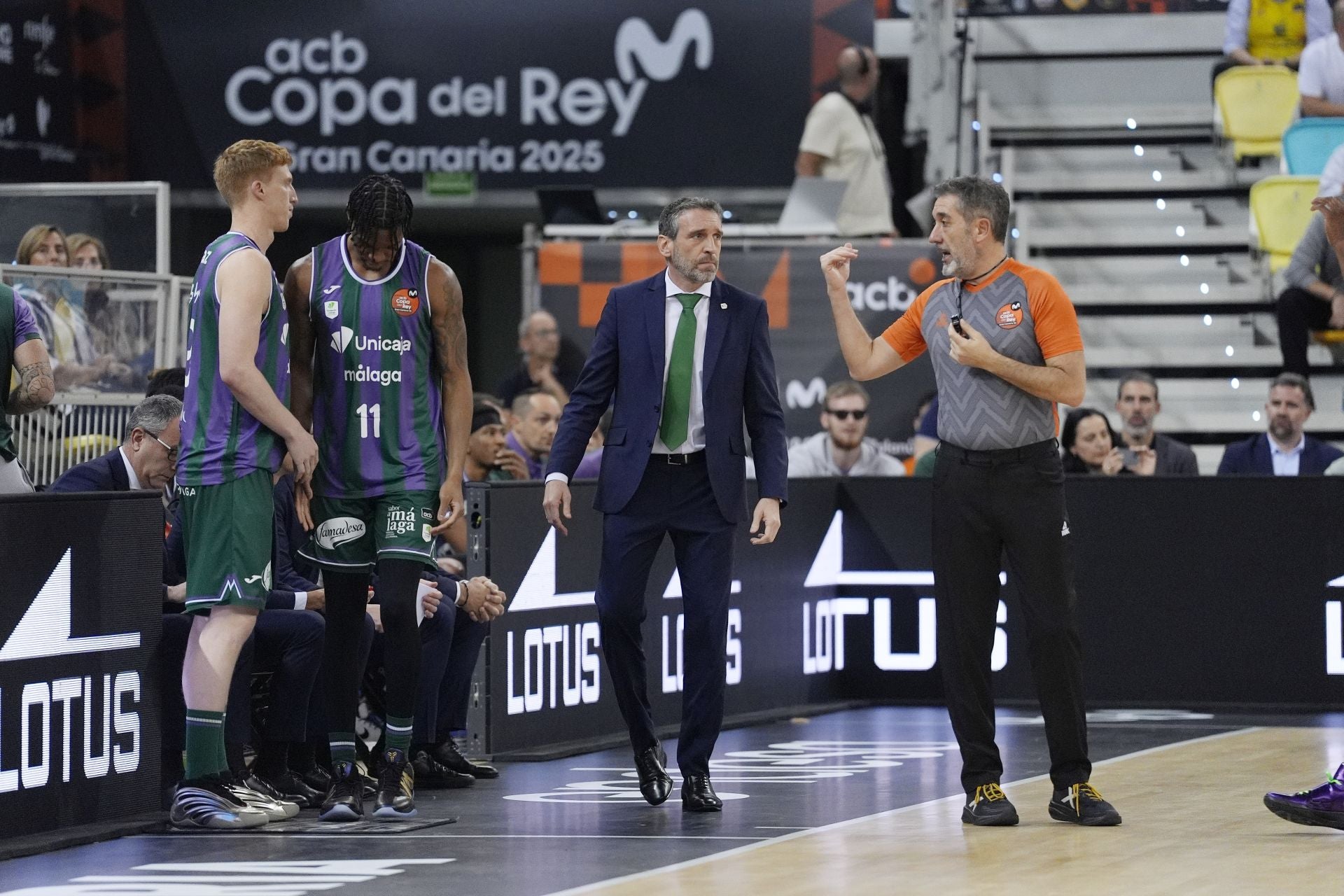 El Unicaja-Joventut de Copa del Rey, en imágenes