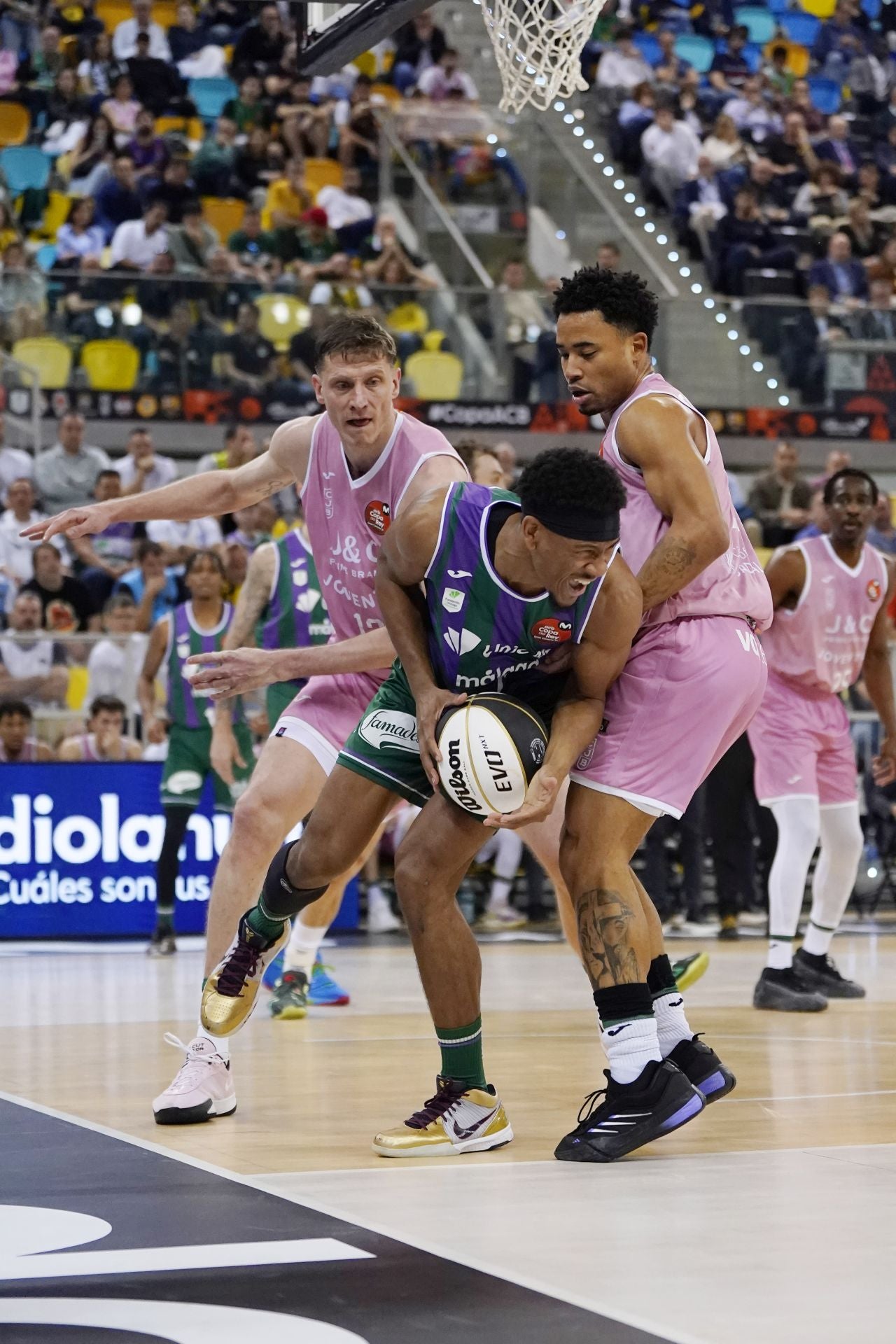 El Unicaja-Joventut de Copa del Rey, en imágenes