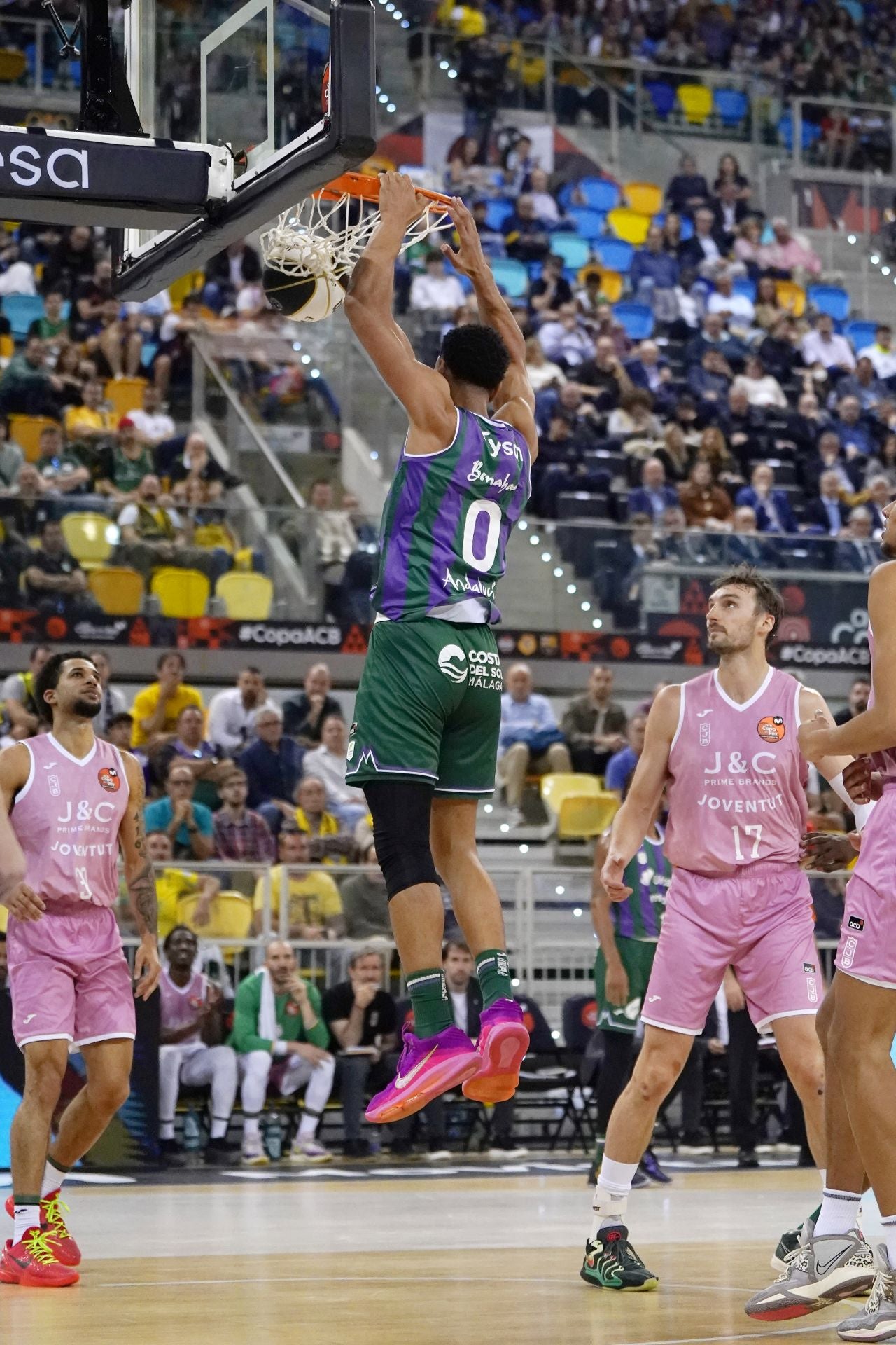 El Unicaja-Joventut de Copa del Rey, en imágenes