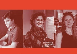 Joaquín Fernández Valdés, María Asunción Barreras y Nina Kressova Iordanishvili presentan sus libros.